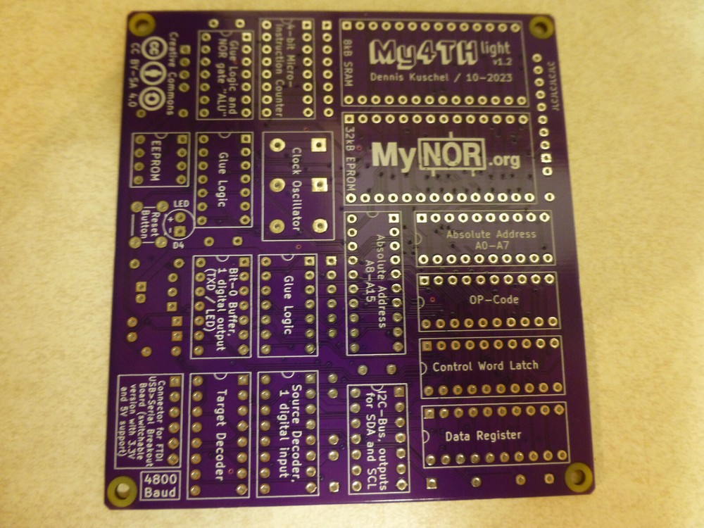 My4TH Light, MyNor, DIY Hardware Project, PCB ONLY, US Seller