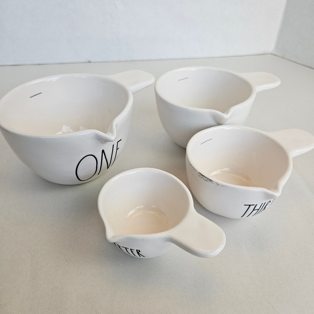 Rae Dunn Graduated Size Four Measuring Cups