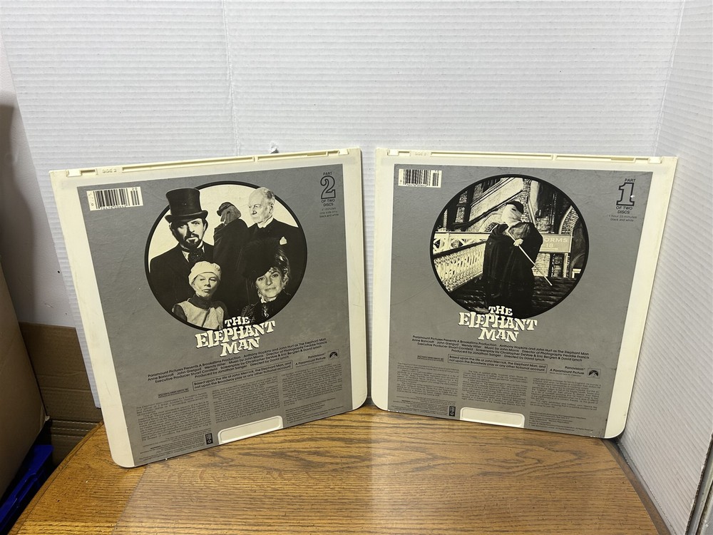 The Elephant Man RCA SelectaVision CED VideoDisc