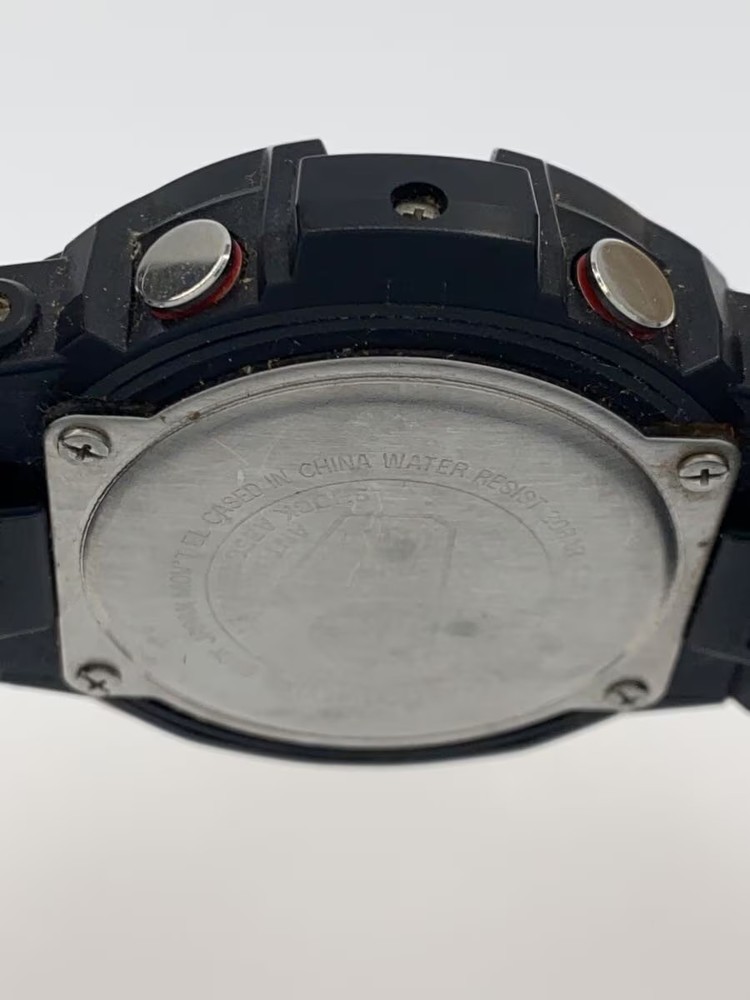 CASIO Quartz Watch G SHOCK Digital Analog Rubber BLK BLK