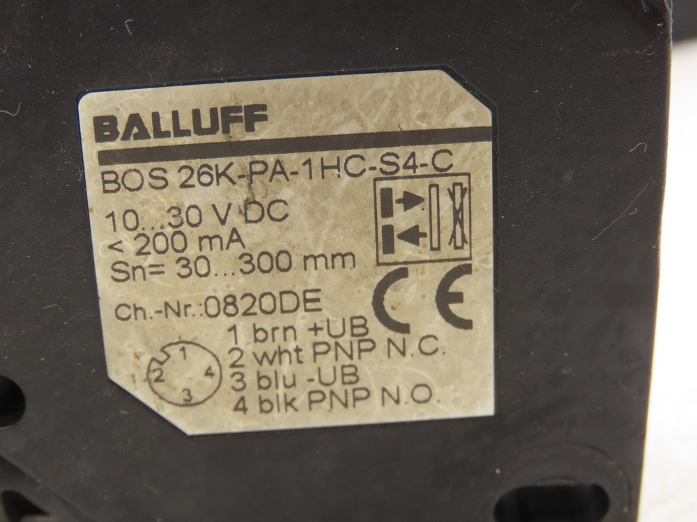 Balluff BOS0089 Cubic Diffuse Sensor w/Different Light Types 60cm Range Lot of 5