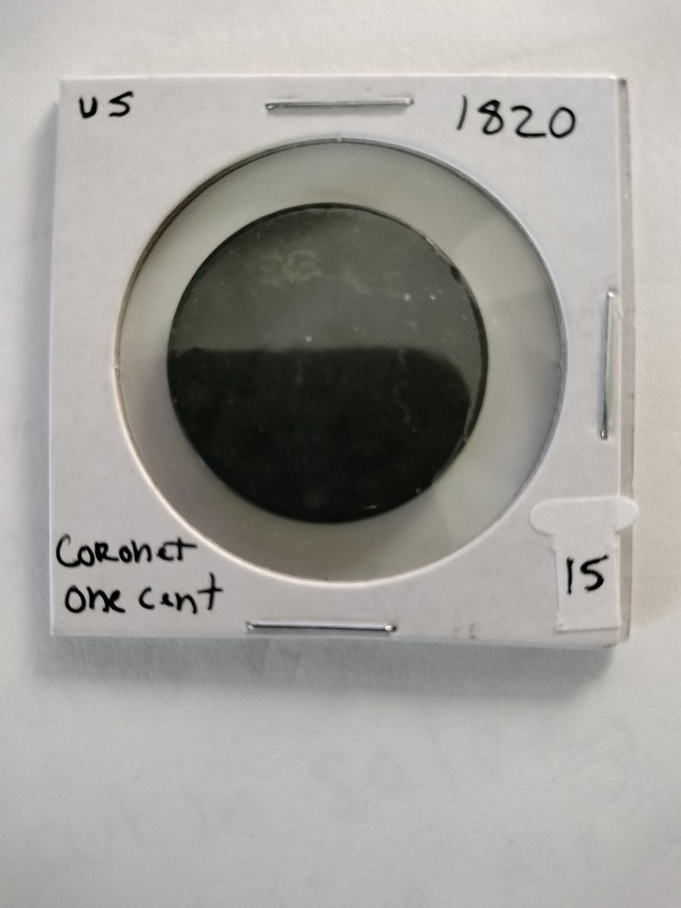 Coronet Head Large Cent QTY 2 - 1820, Unknown
