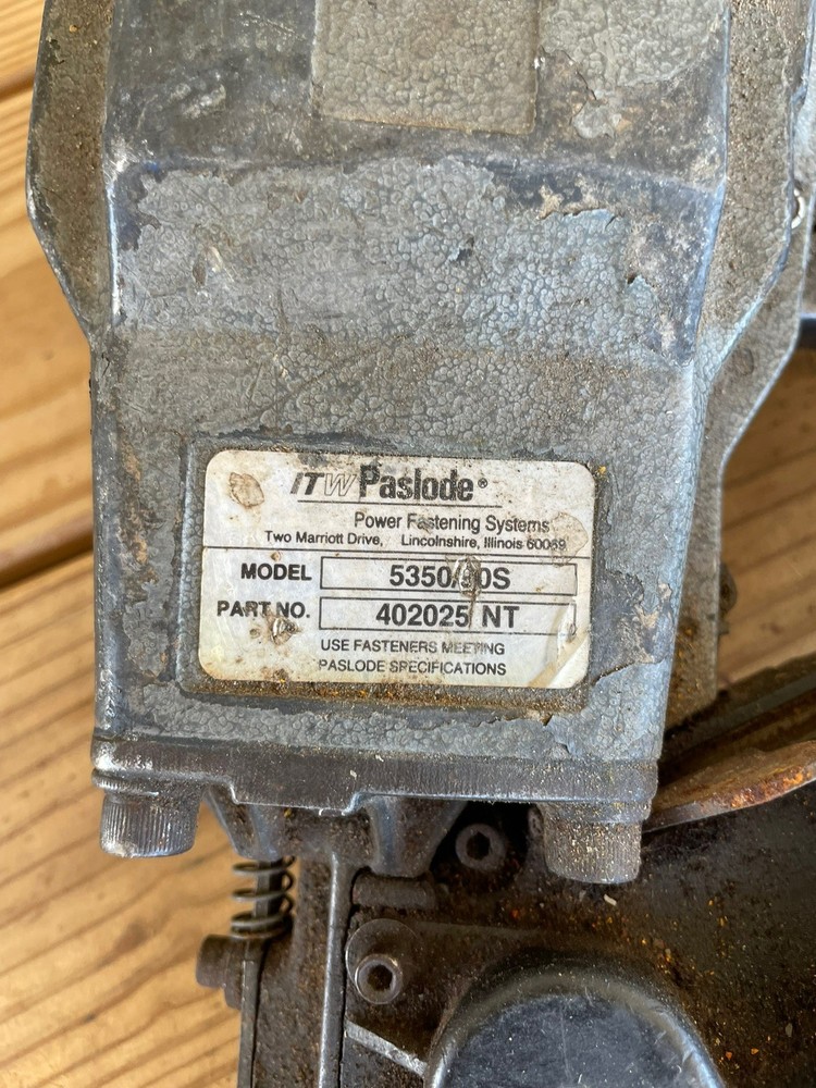 Paslode Framing Nailer Model 5350/90S-PM FOR PART ONLY
