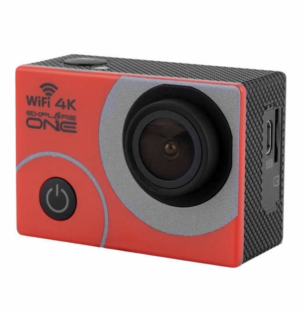 Explore One 4K Action Camera with WiFi Bundle- Brand New