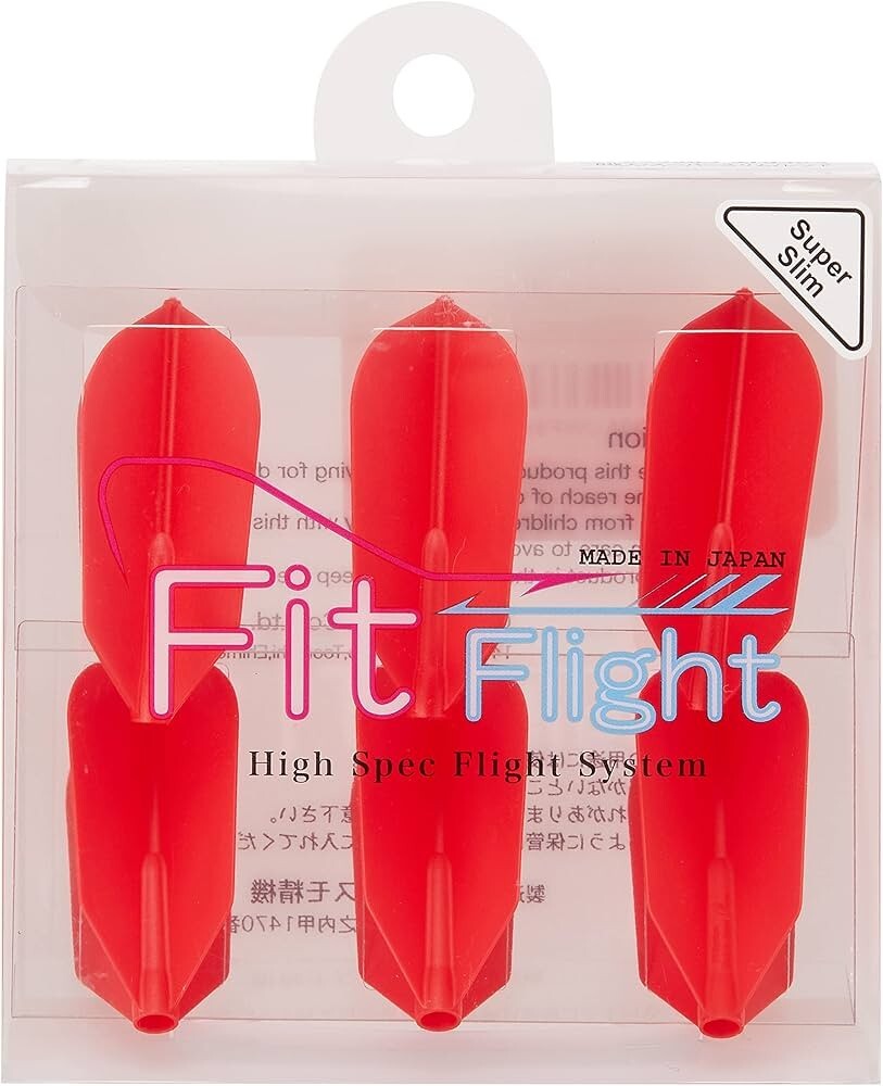 FIT FLIGHT ORIGINAL RED DOUBLE PACK SUPER SLIM SHAPE FLIGHTS SHIPS FREE