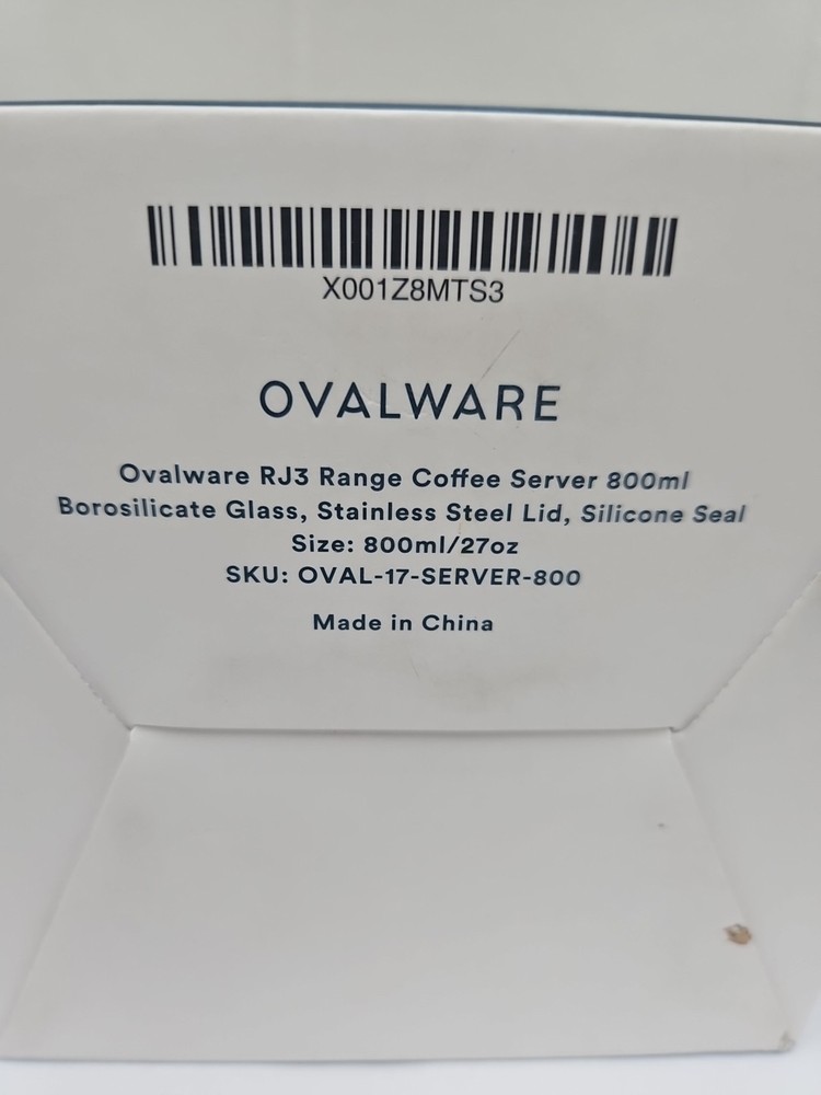 OVALWARE Range Server Coffee & Tea - 800ml/27oz Ovalware (A11)