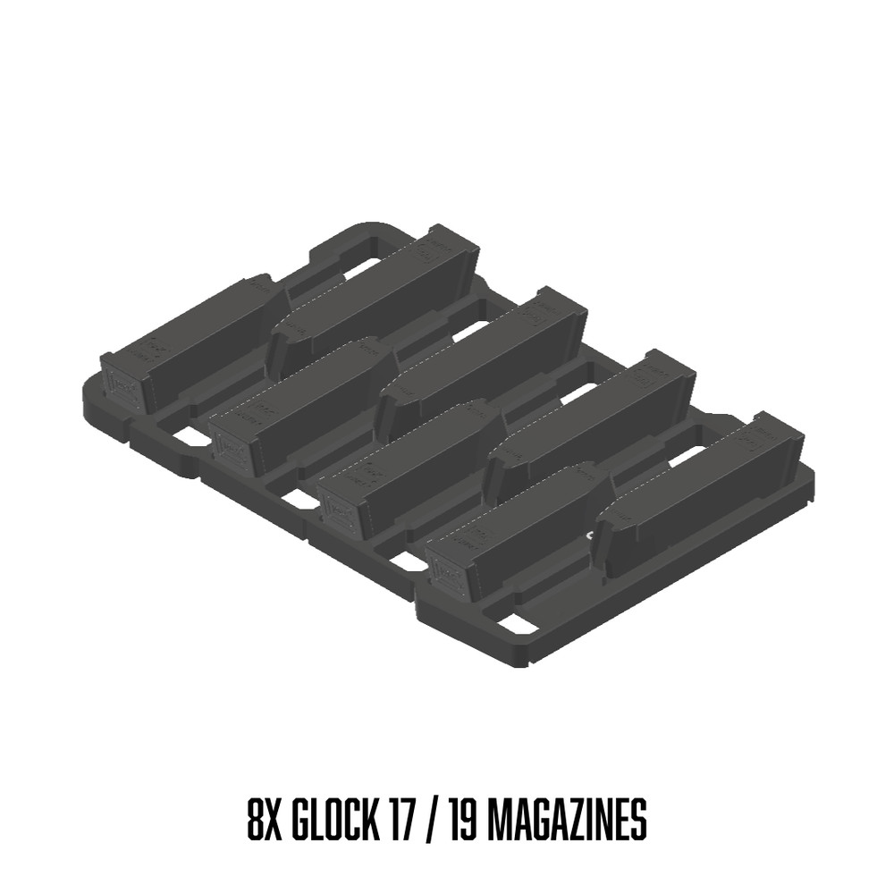 Milwaukee Packout Glock Magazine Inserts.