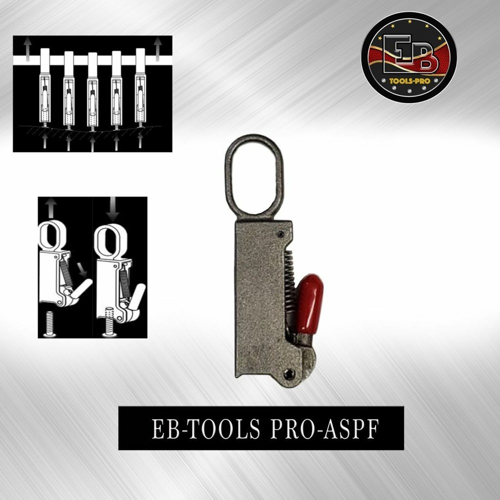 Aluminum Stud Pin self Locking Adjustable Pull Finger PRO-ASPF ( x1 )