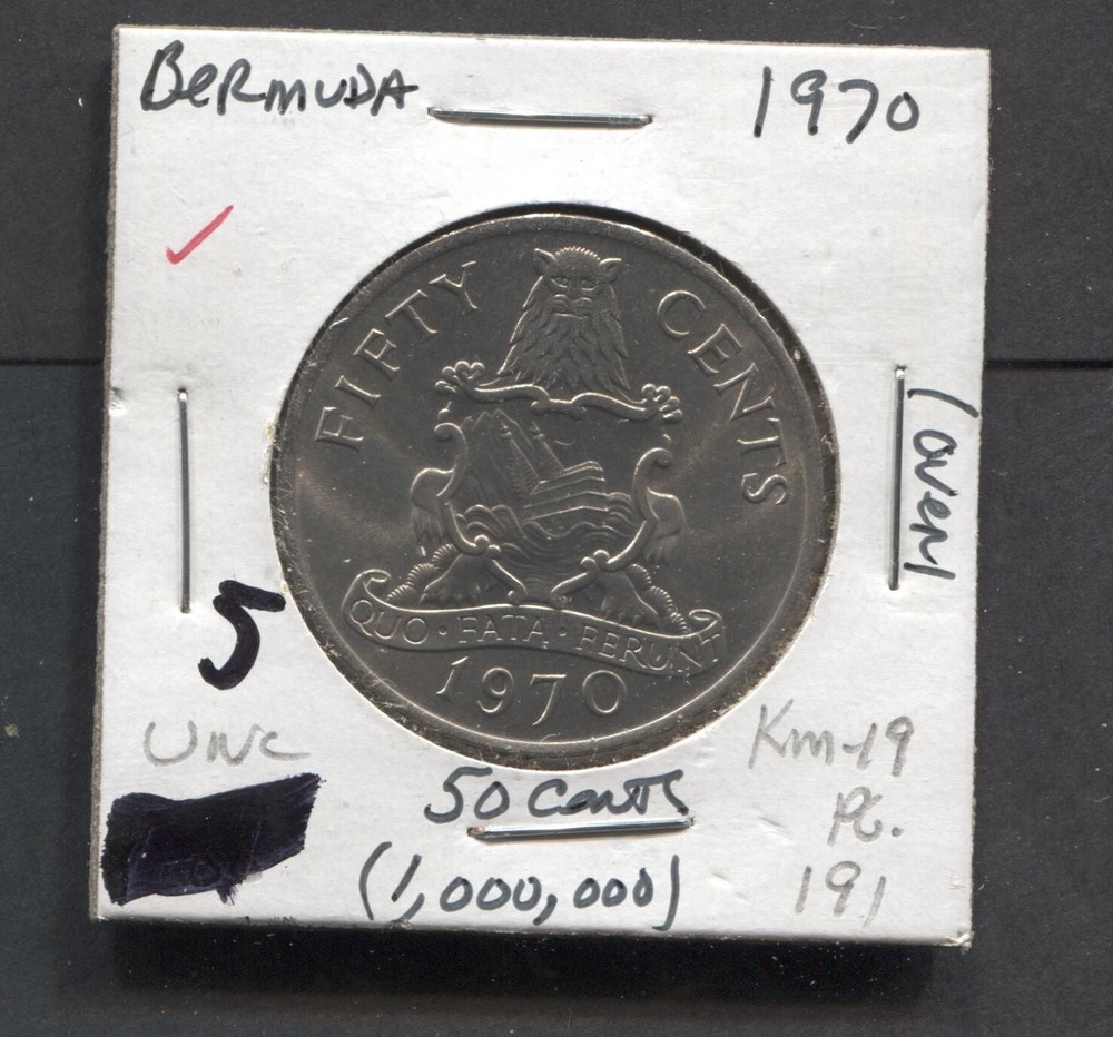 1970-Bermuda-UNC-KM-19-50 Cents