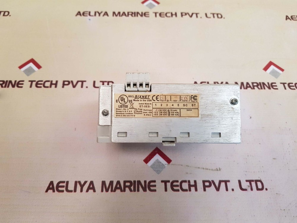 Sixnet et-5es industrial ethernet real-time switch