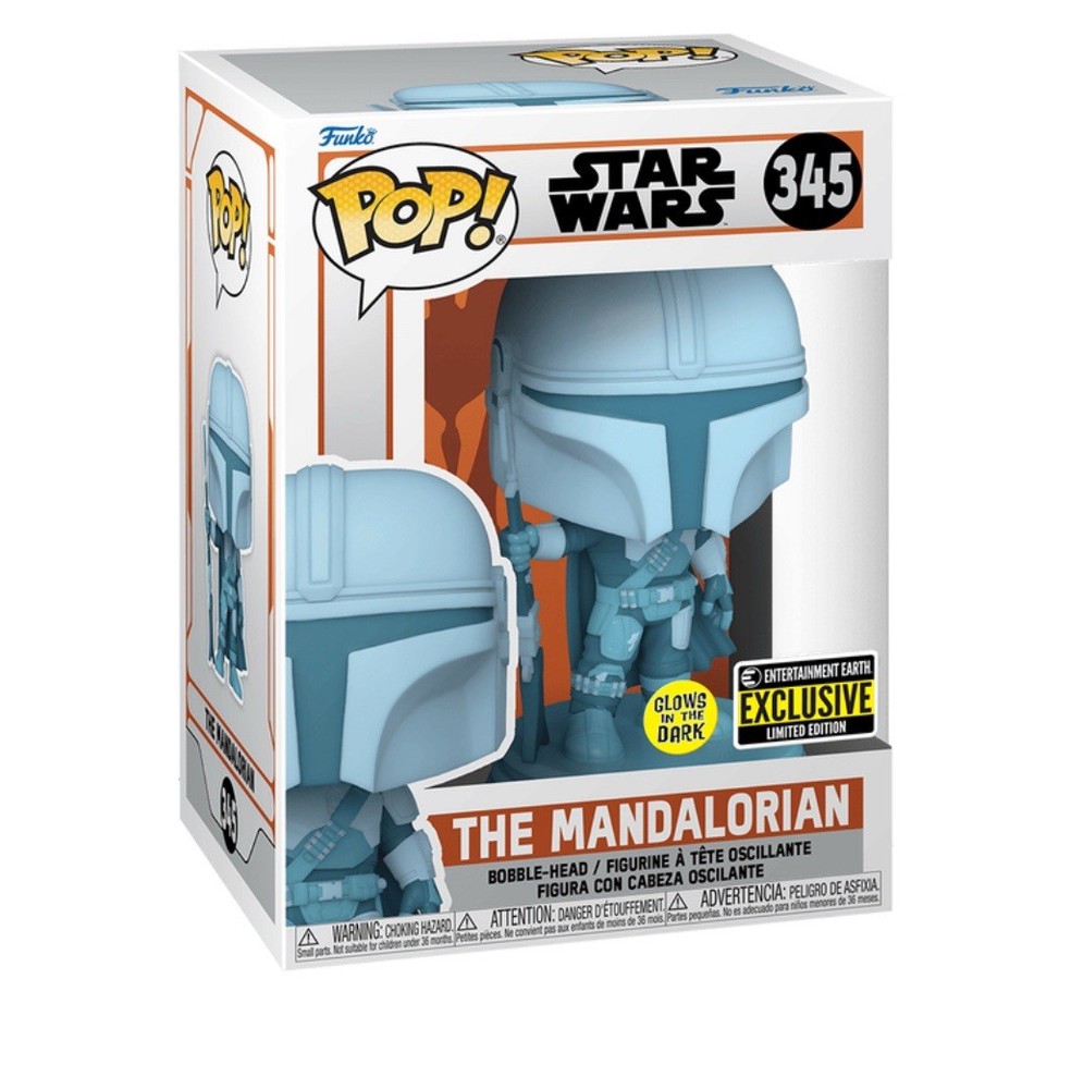 Funko Pop! Star Wars The Mandalorian #345 Special Edition GITD