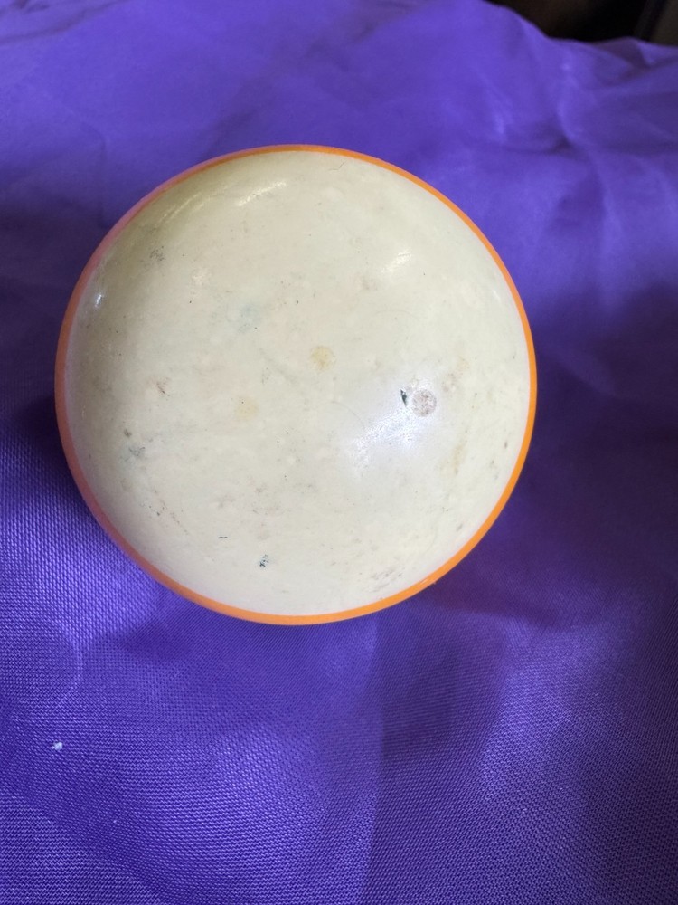 Vintage Black Ring / Circle Billiard Ball Replacement #9