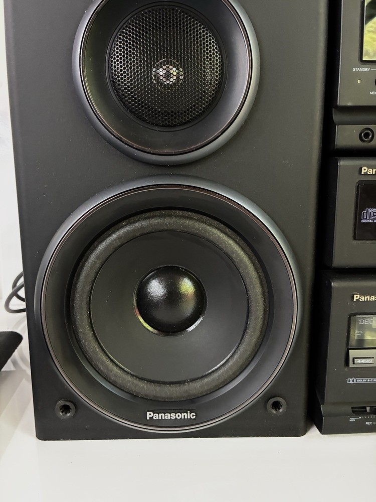 Vtg Panasonic SC-CH9 Stereo Integrated Amplifier & CD/Cassette System Tested