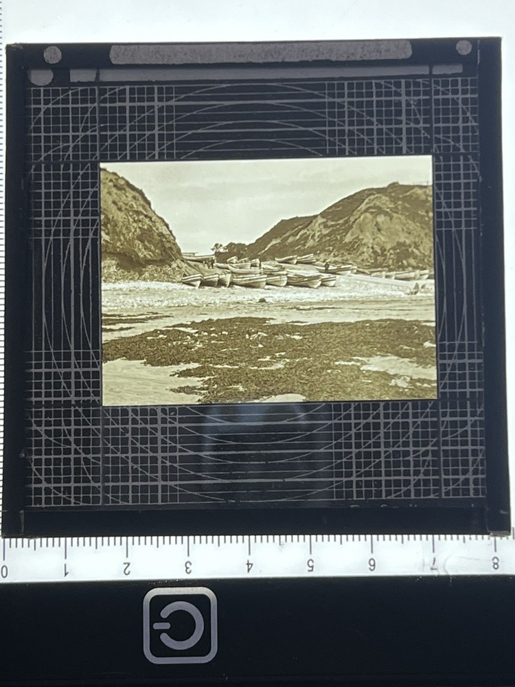 Magic Lantern Slide Beach Flamborough