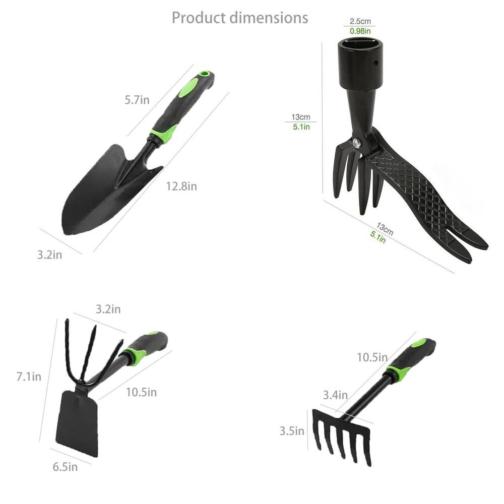 Gardening Tools,Weeding Tool,Garden Hand Black