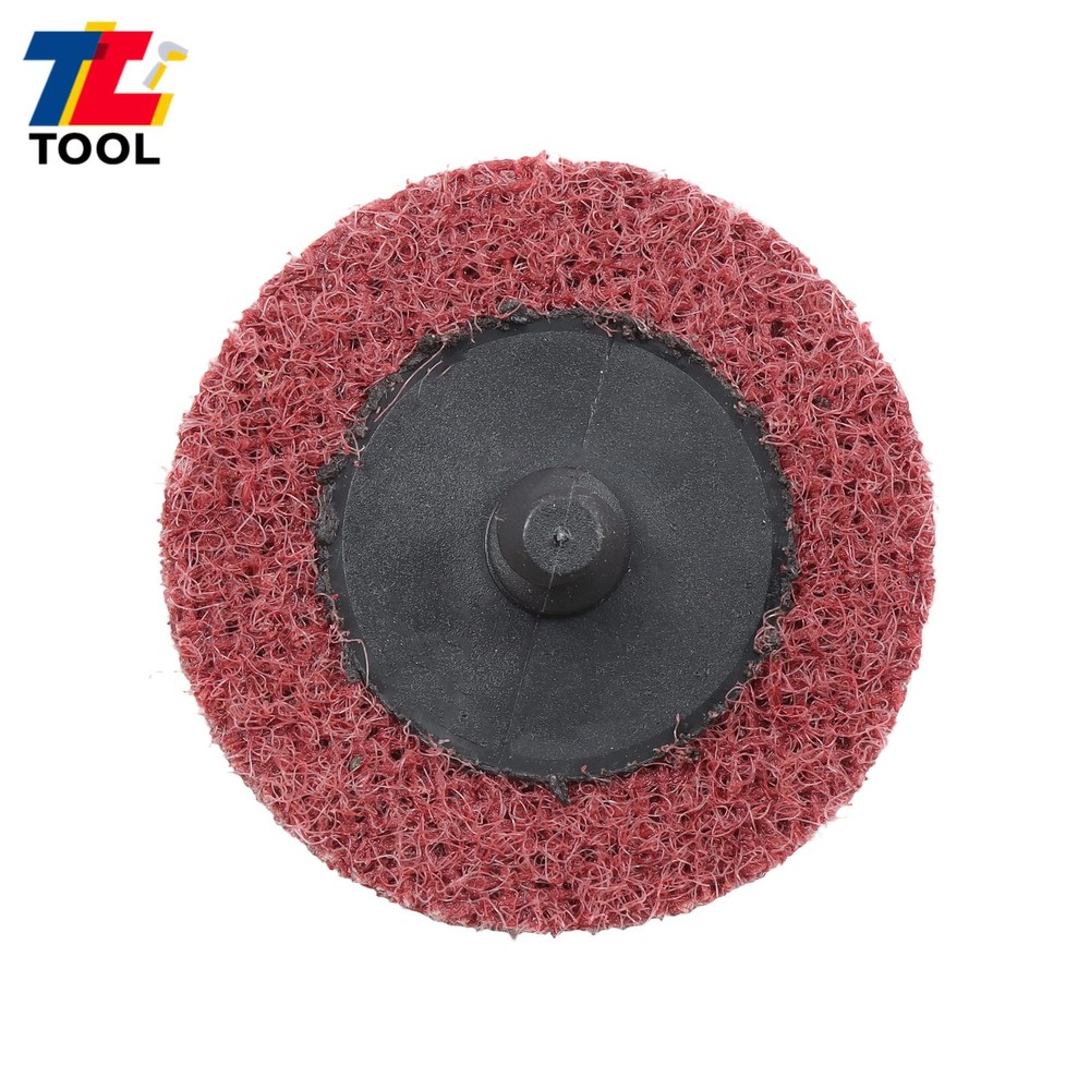 25 Pack Surface Conditioning Quick Change Discs 2" Red Medium Prep Pad Discs