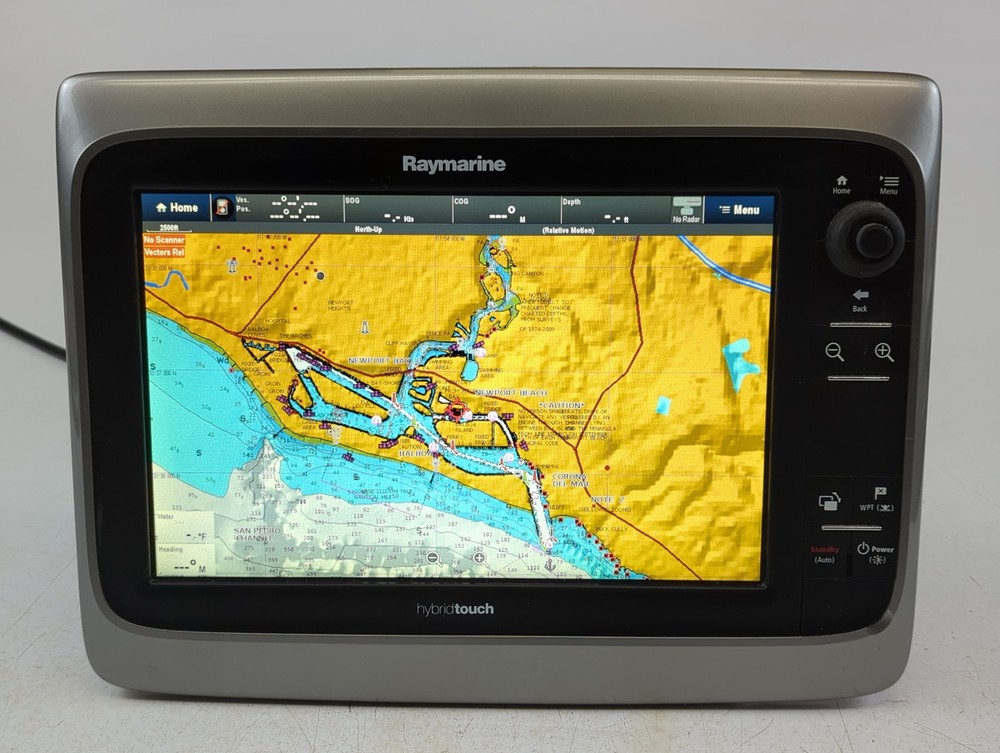 Raymarine e127 E70024 HybridTouch 12" GPS Fishfinder Chartplotter MFD