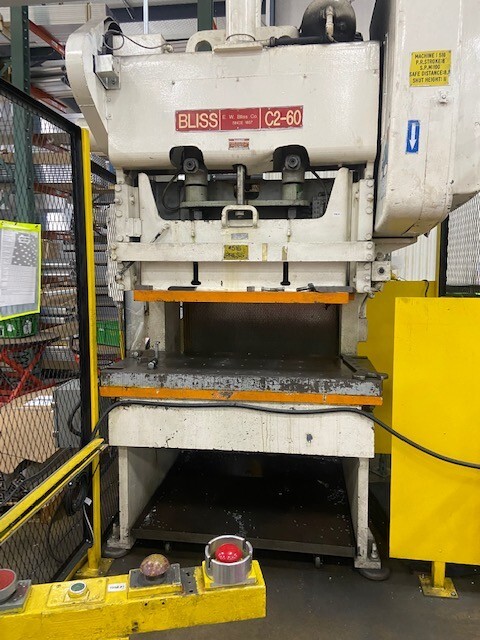 Bliss C- 60 Ton SSDD - Gap