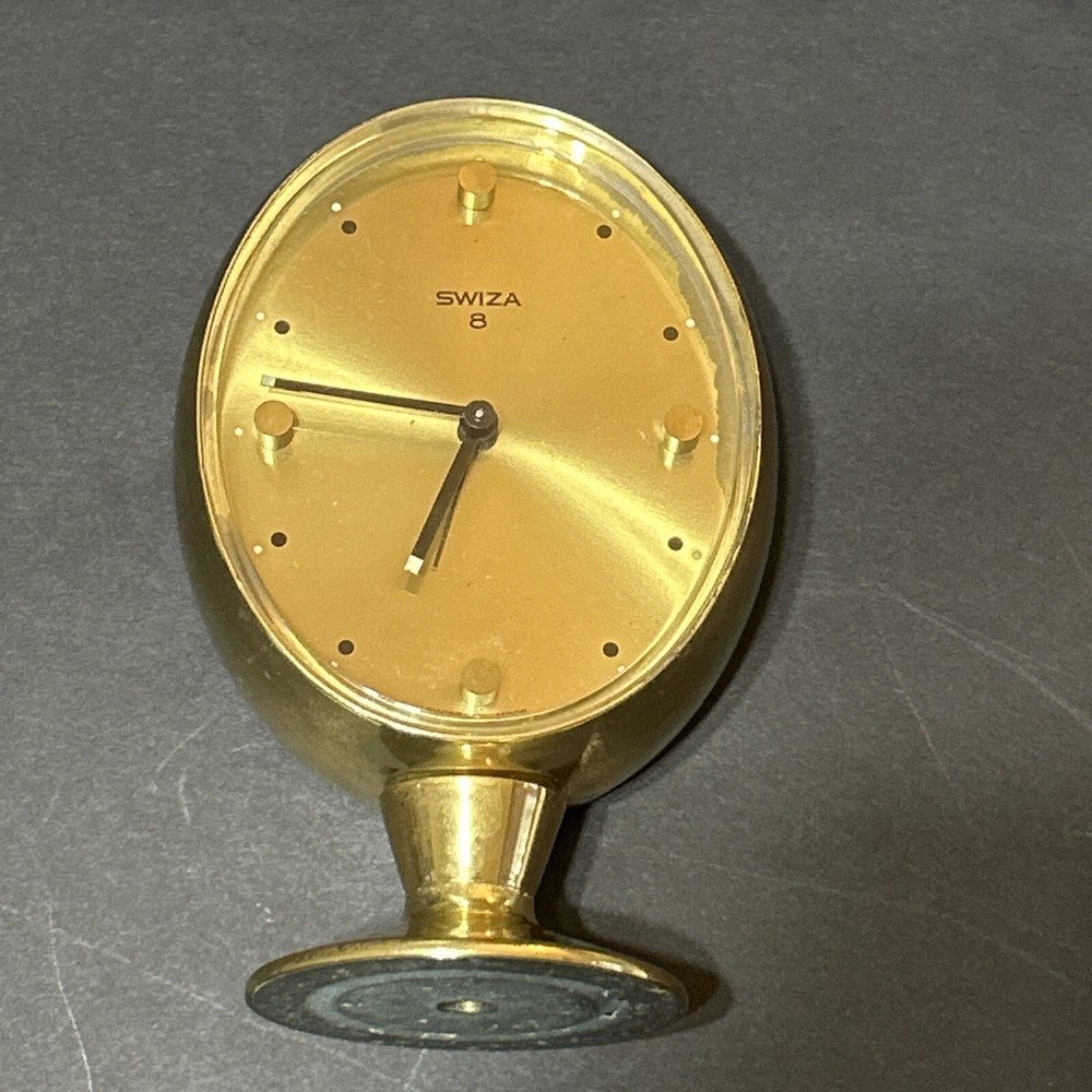 Vintage Swiza desk clock