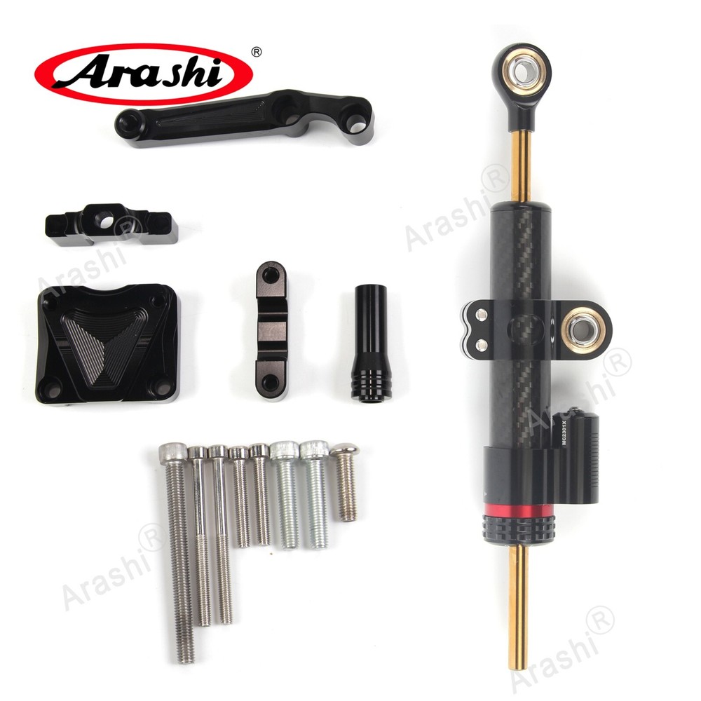 For Kawasaki Ninja300 2013 2014 2015 2016 Steering Damper Stabilizer+Bracket Set