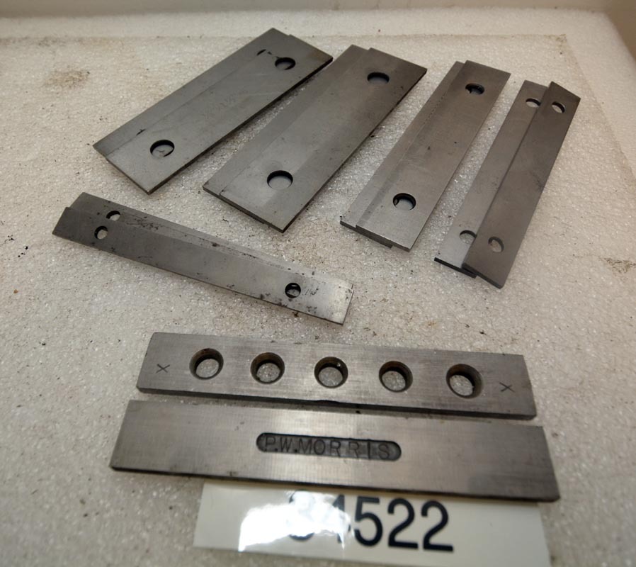 1 Assorted Lot of Machine Parallels (Inv.34522)