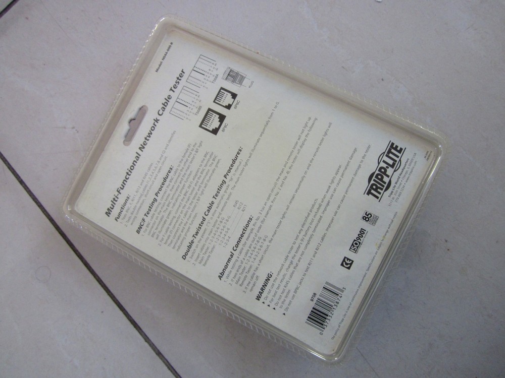 Tripp Lite N044-000-R Network Cable Tester