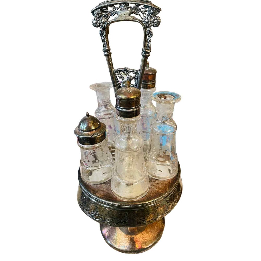 Antique Victorian Silver Table Set