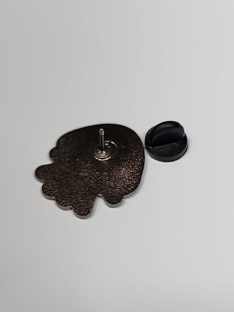 Cartoon Blue Octopus Lapel Pin