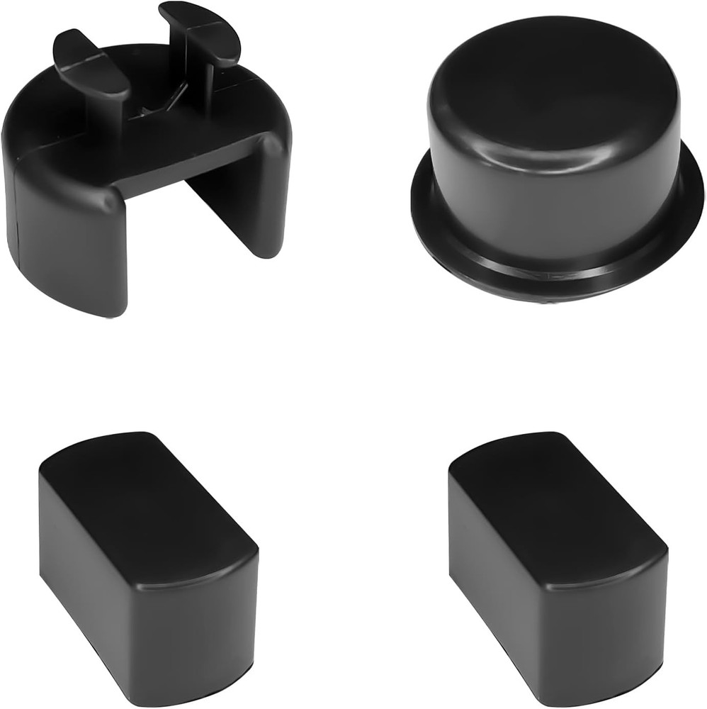 4PCS Car Tailgate Hinge Kit Tailgate Bushing Insert Kit, Tail Gate Latch Kit, Ta