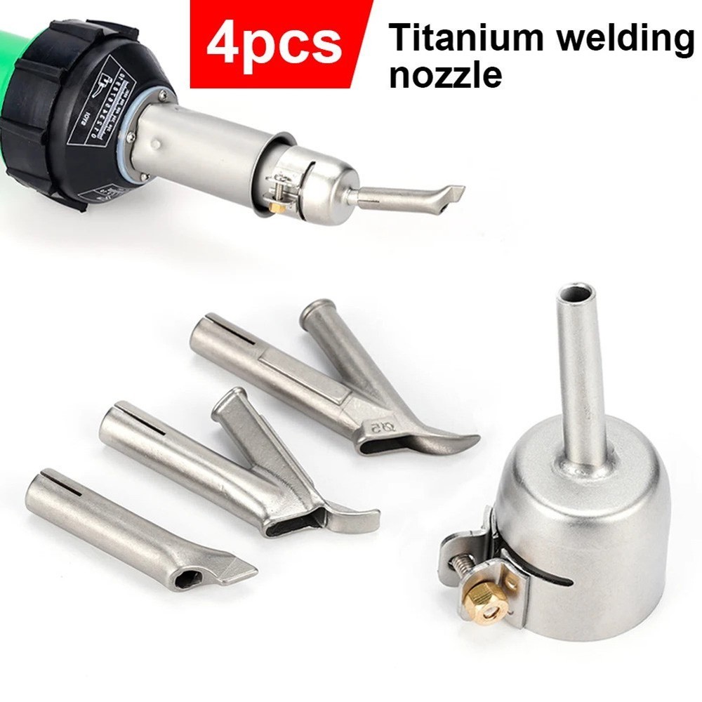 Premium Triangle Speed Welding Nozzle Set (4pcs) for Efficient Welding