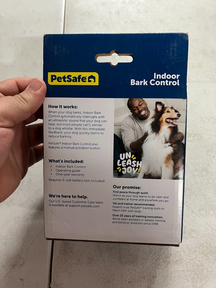 PetSafe Ultrasonic Response Indoor Bark Control PBC-1000