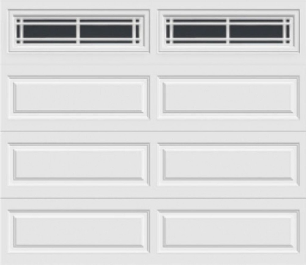 PRAIRIE 610 WHITE Replacement Window Inserts/LONG Panel IDEAL Garage Doors