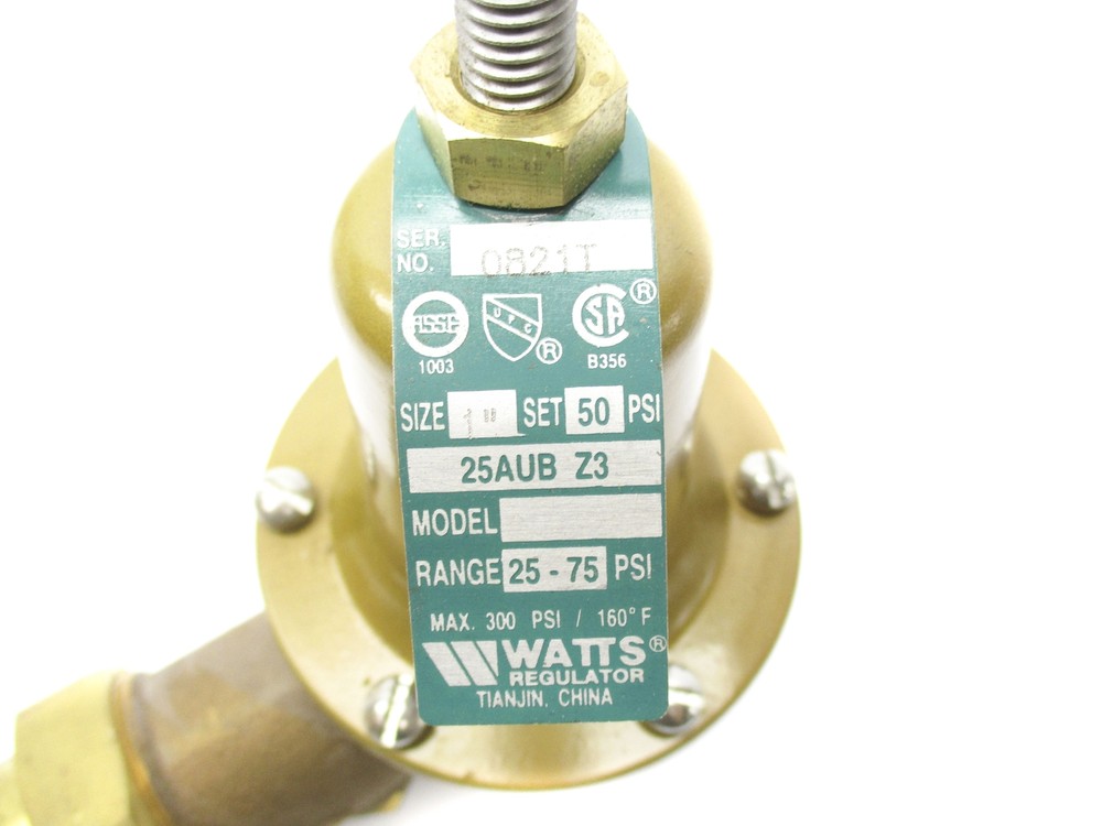 WATTS 25AUBZ3 25-75PSI NSNP