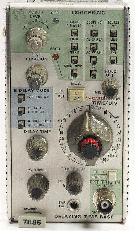Tektronix 7B85 Delaying Time Base Plug-in Module