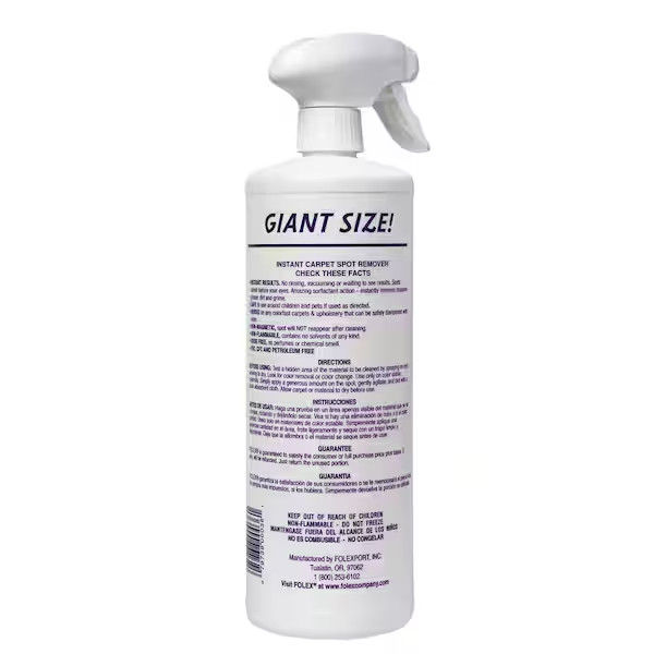 FOLEX Carpet Spot Remover - 32 oz
