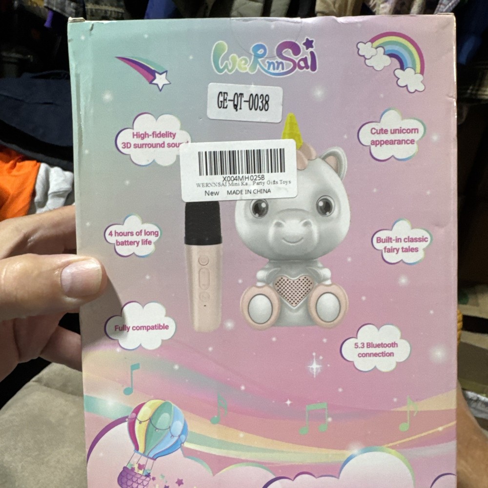 Wernnsaai Wireless Karaoke Microphone Kit