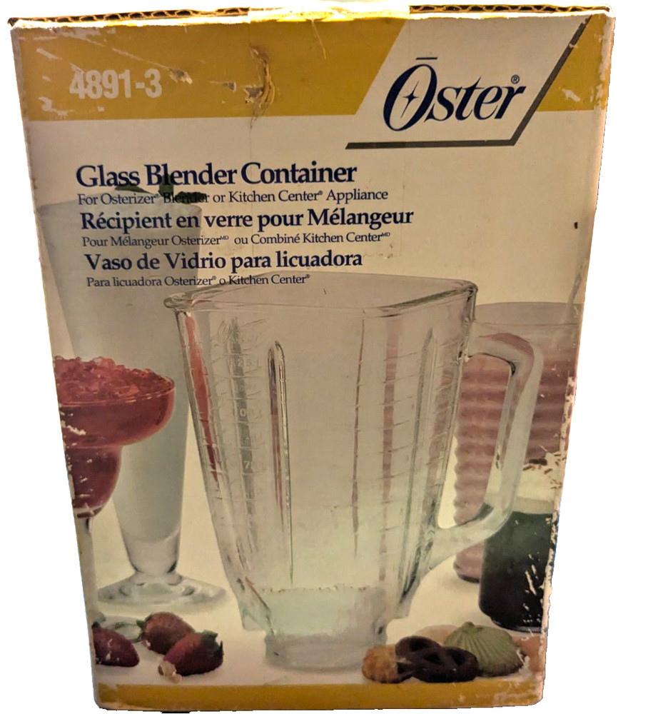 Oster 4891-3 glass blender container NIB
