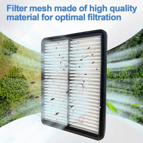 Comb Engine Cabin Air Filter for Mazda size for 3 Eng Skyactiv 2013 2012 white