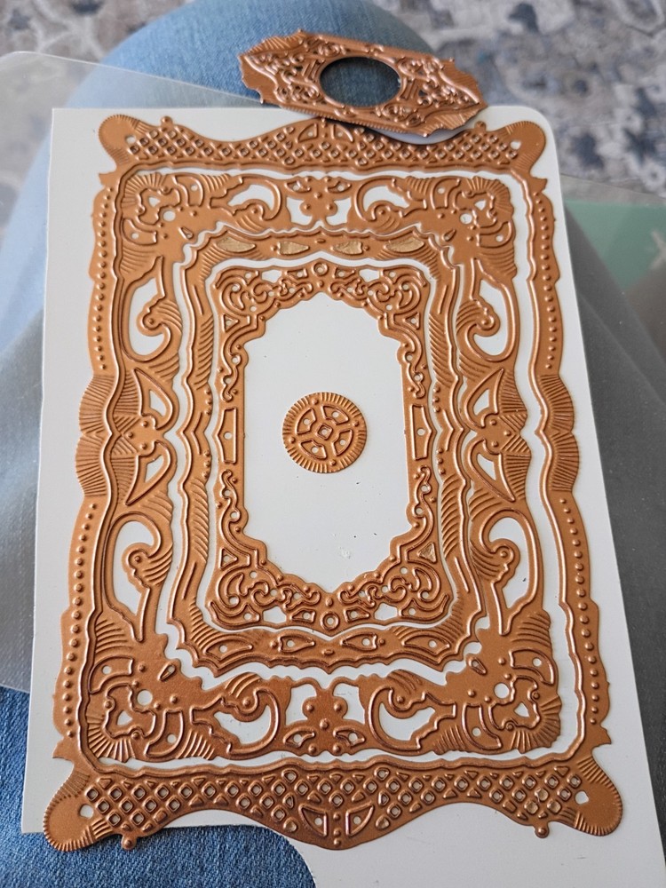 Spellbinders Ornate Rectangle Nested Dies