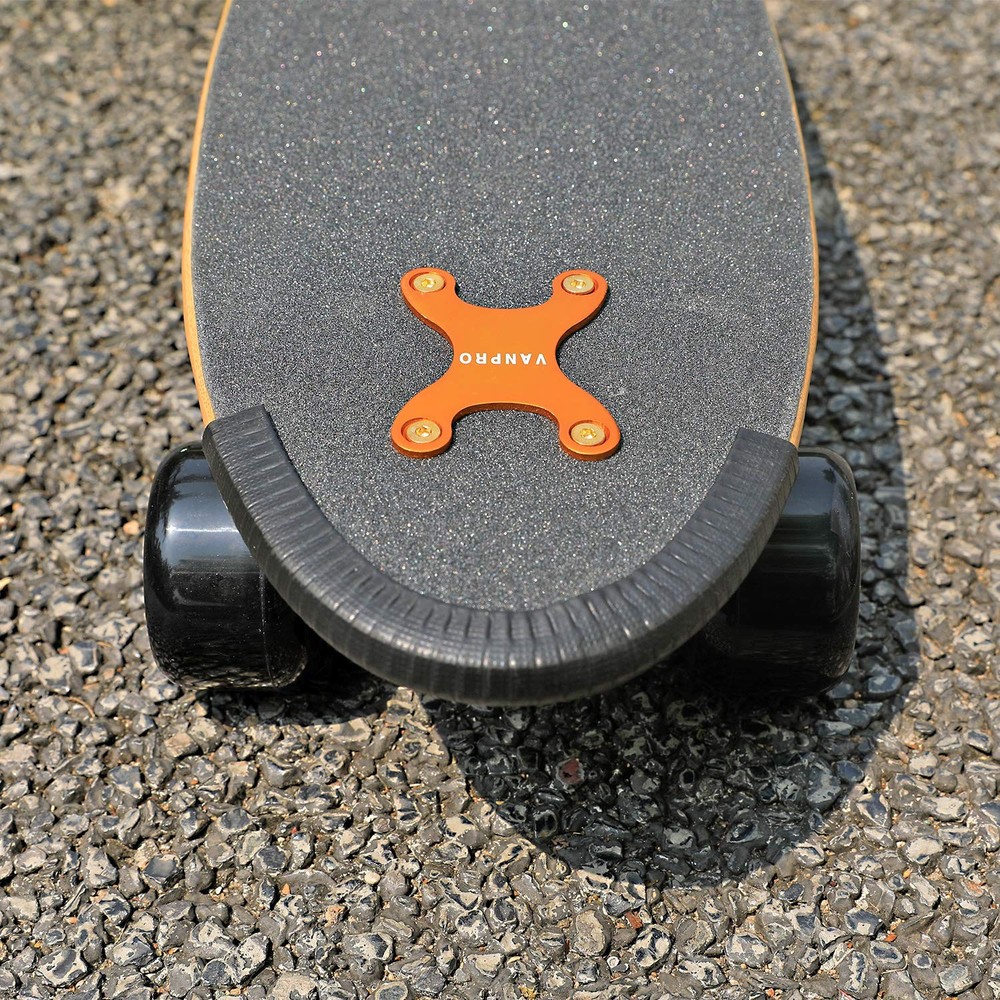 Vanpro Skateboard Deck Guards Protector, Thin /length 7.84 IN /Black