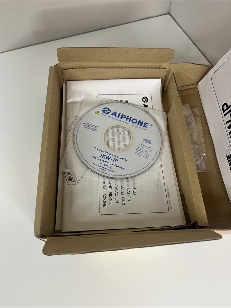 [Brand New] AIPhone JKW-IP Video Intercom Entry Security System [4 Available]