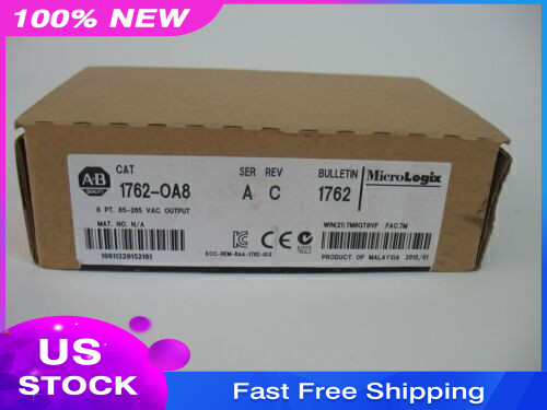 AB 1762-OA8 MicroLogix 8 Point Relay Output Module