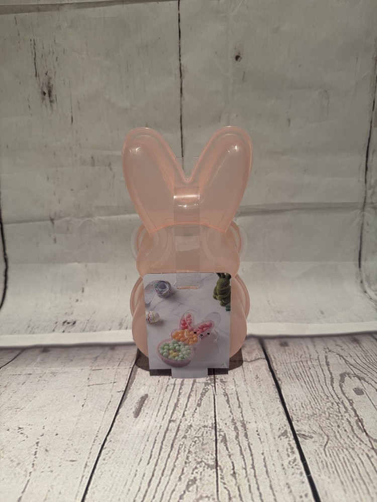 NWT Cook With Color Bunny Snack Box Container
