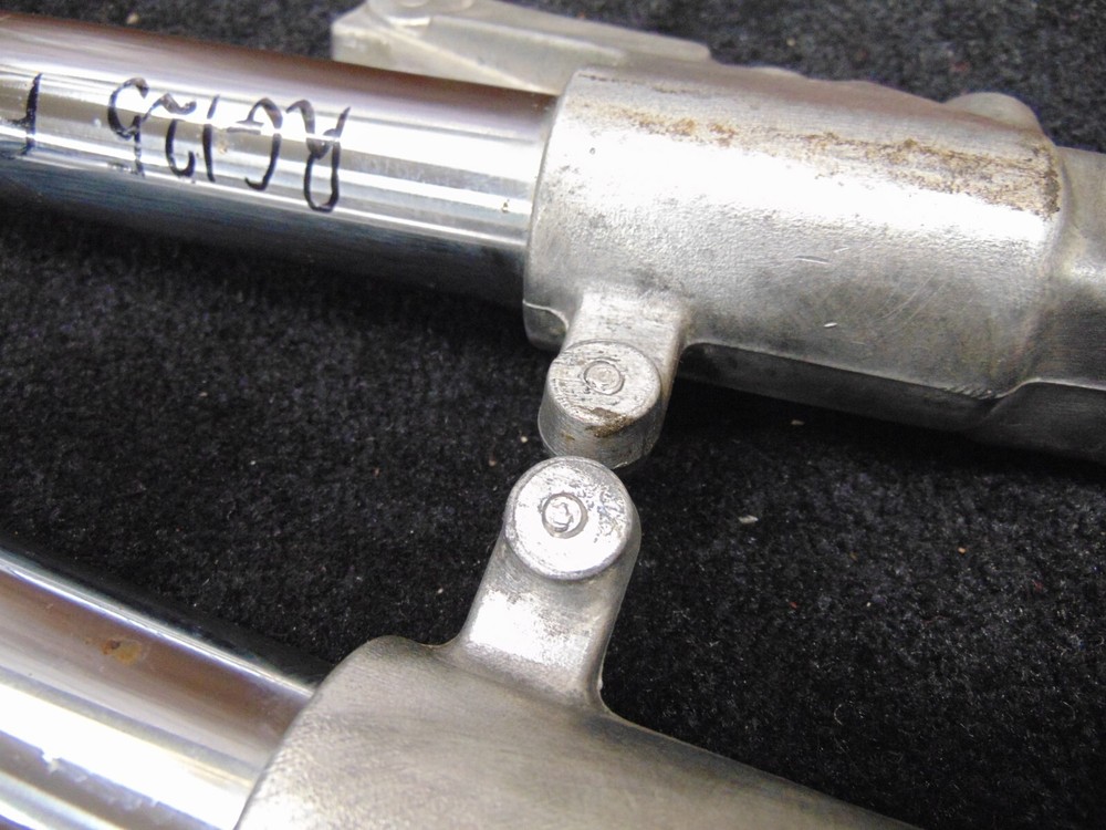 SUZUKI RG125 FUN RG 125 FRONT FORK STANCHIONS