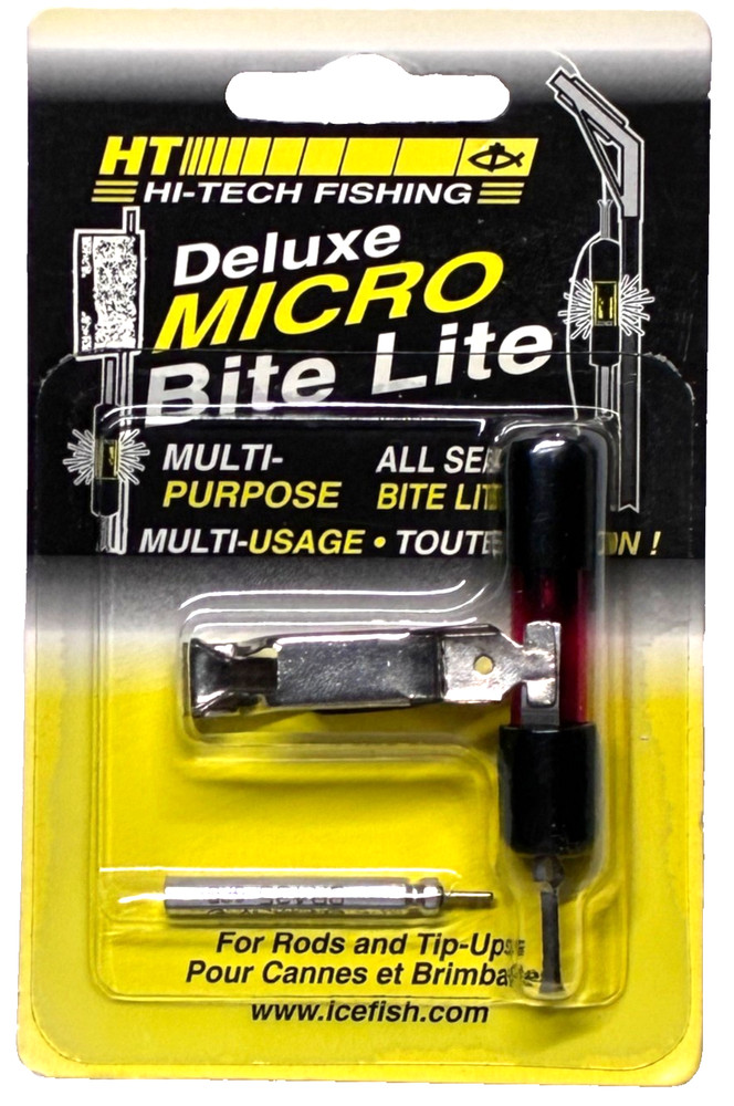 Hi-Tech Tackle Deluxe MICRO Bite Lite for Rods and Tip-Ups ML-7