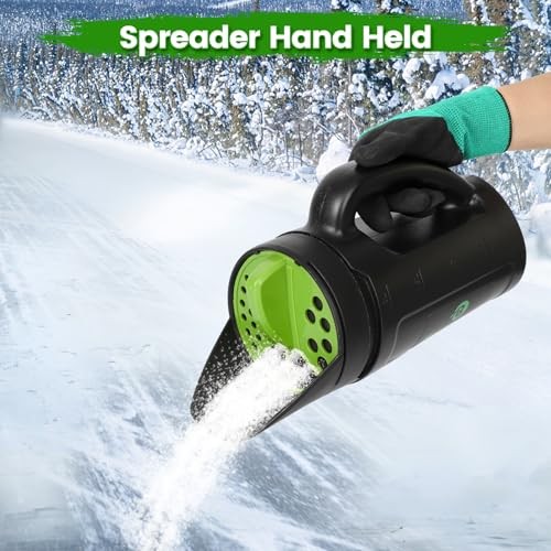 Hand Spreader Shaker, Multiple Adjustable Opening Sizes for All Purpose for