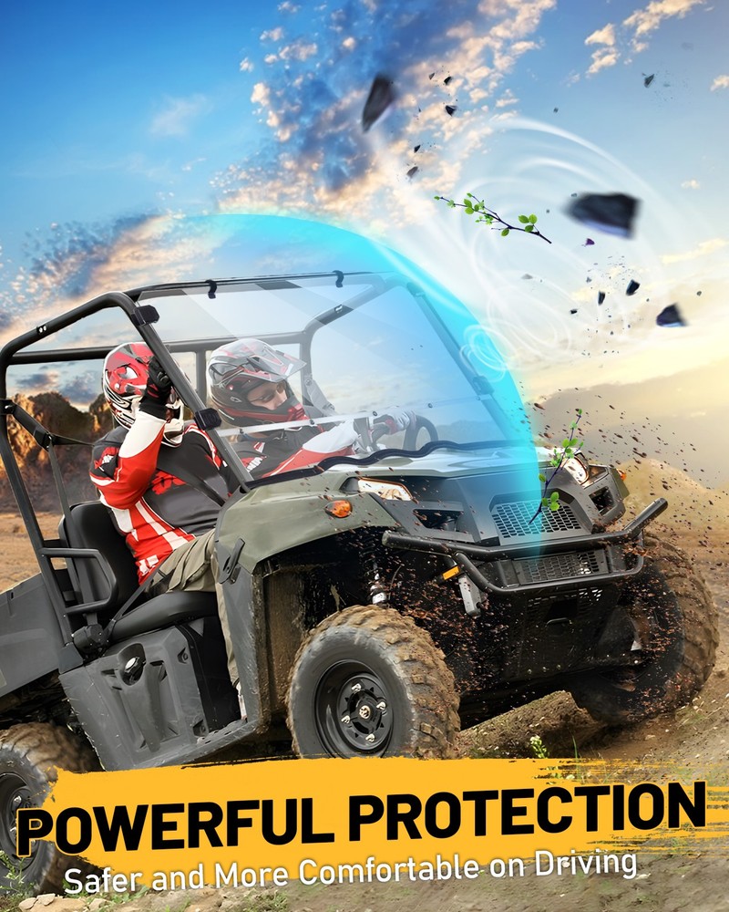 Polaris Ranger MID-SIZE 400 2010-2014 Front Windscreen Full Windshield Window