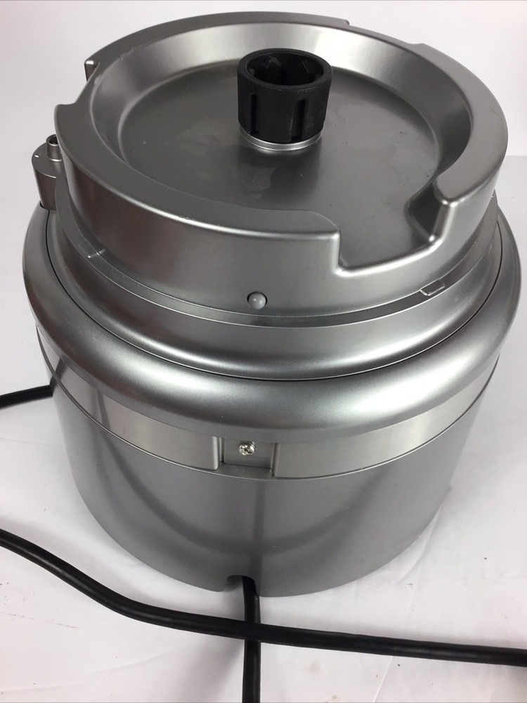 KitchenAid KFP0919CU 9C Food Processor - BASE ONLY - Silver - TESTED