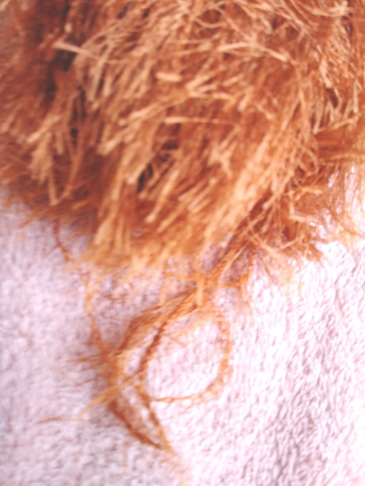 Crafts 1.7 Actual Oz. Rust Eyelash Yarn