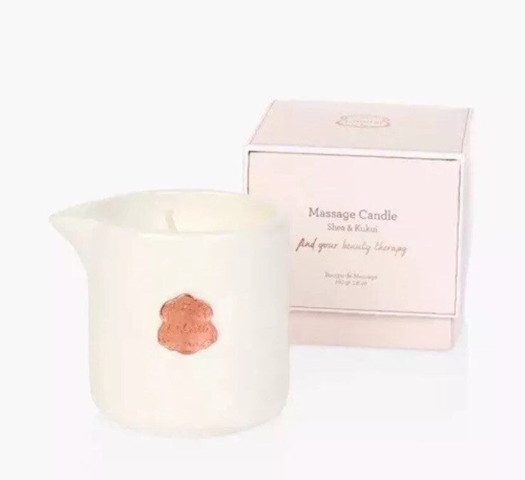 Laline Massage Candle Shea & Kukui 5.6 Oz